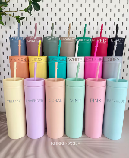 Personalized Wedding Party Tumblers/ Flower Girl, Ring Bearer Gifts