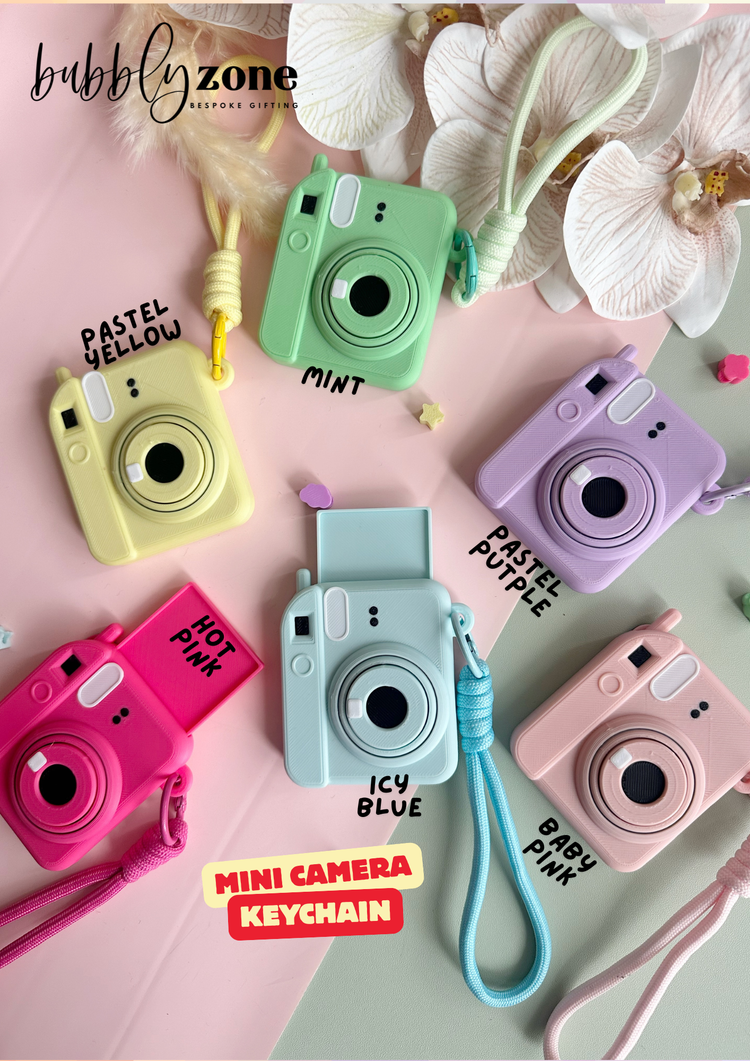 Mini Hiddem Photo Camera Fidget Keychain