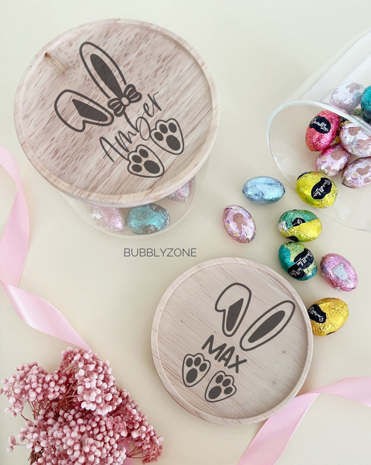 Personalised Easter Egg Chocolate Jar