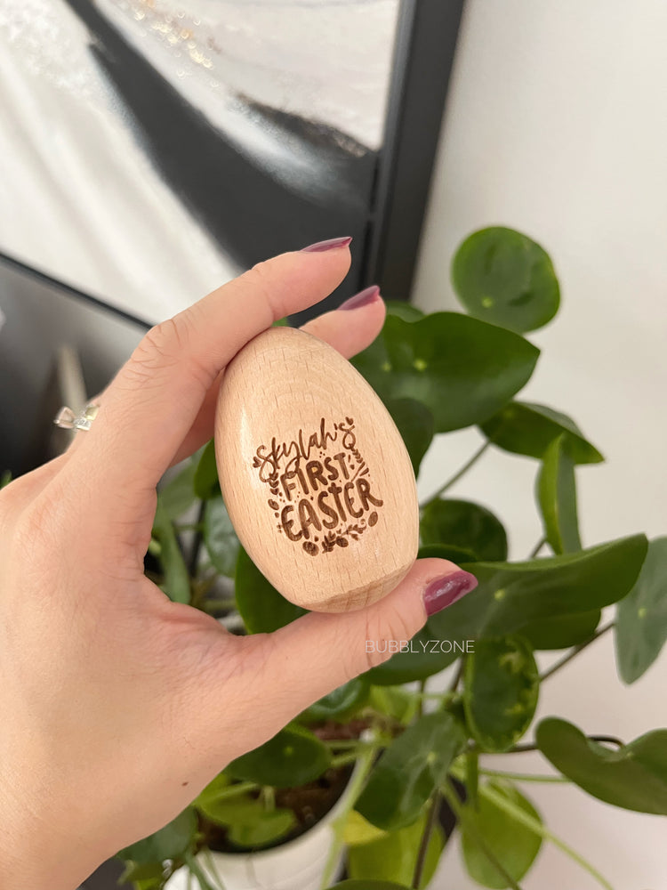 Personalised My First Easter Egg Shaker