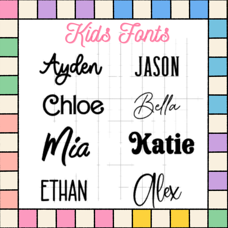 Personalised Kids Pastel Pop Up Pencil Bag Holder