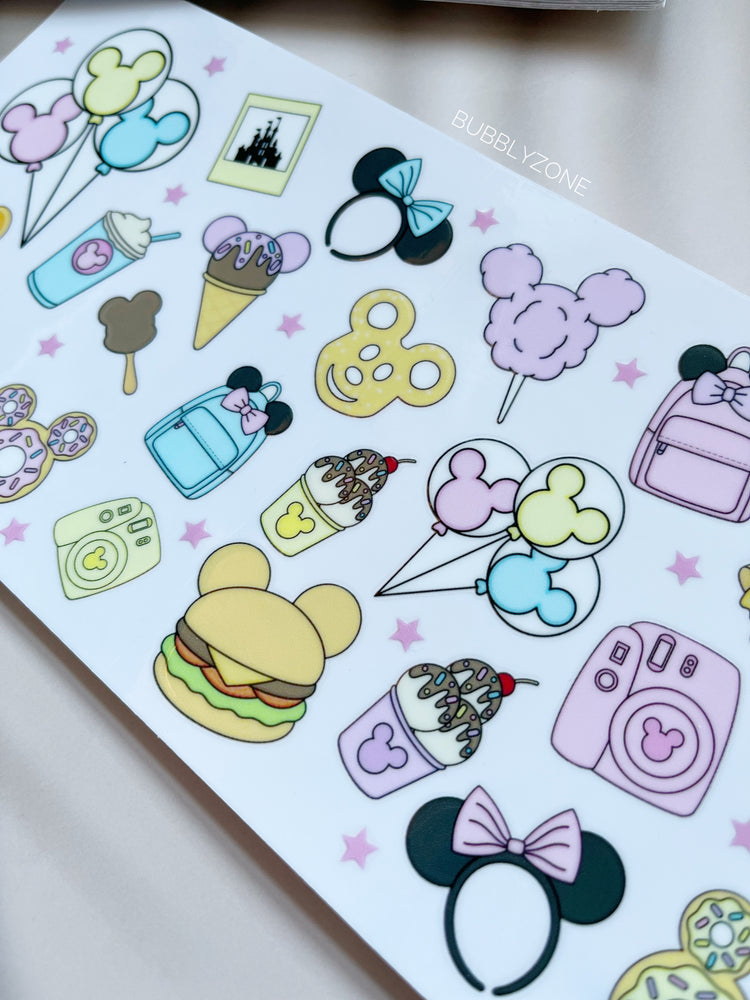 Mouse & Snacks UV DTF Wrap