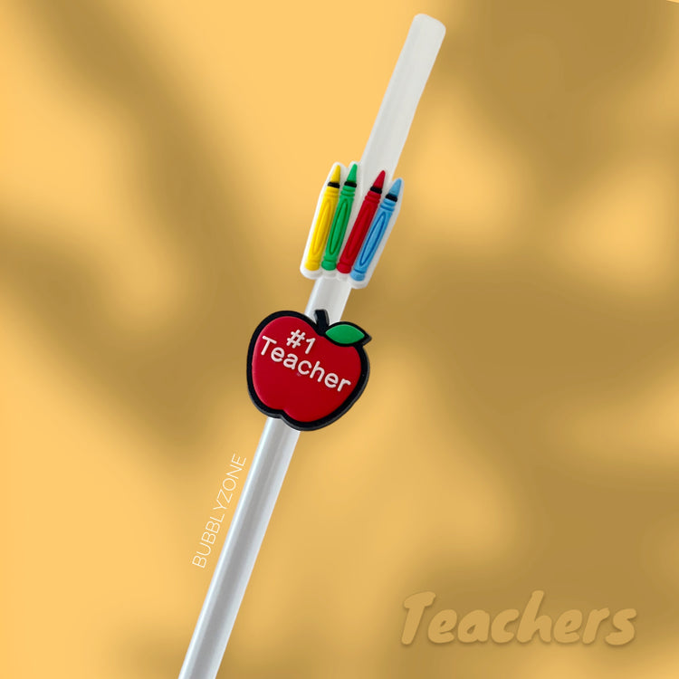 Teachers Straw Topper
