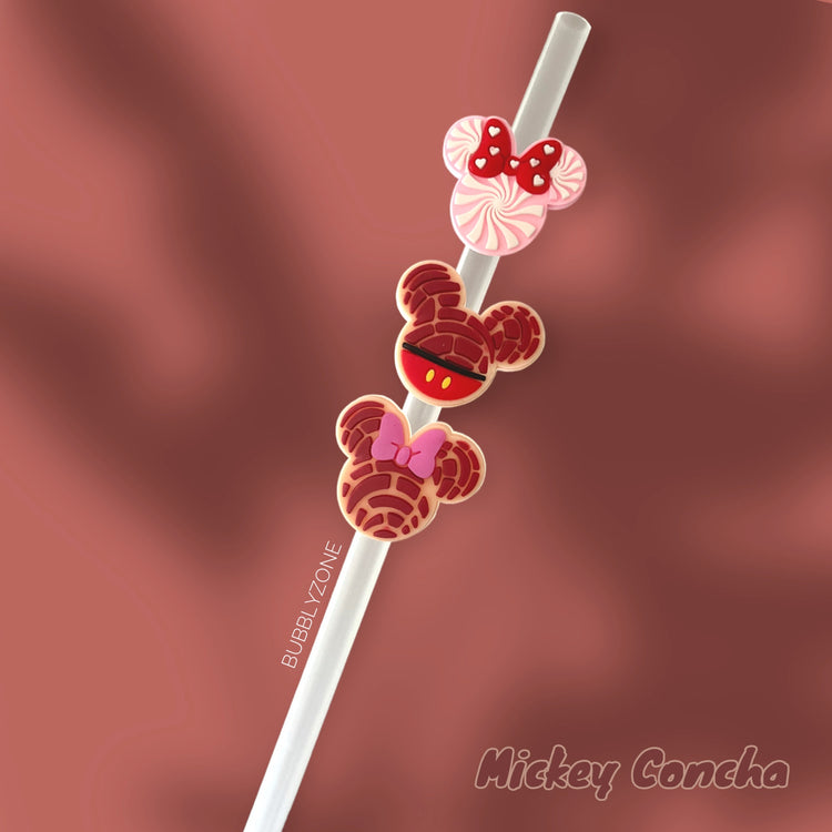 Mickey Concha Straw Topper