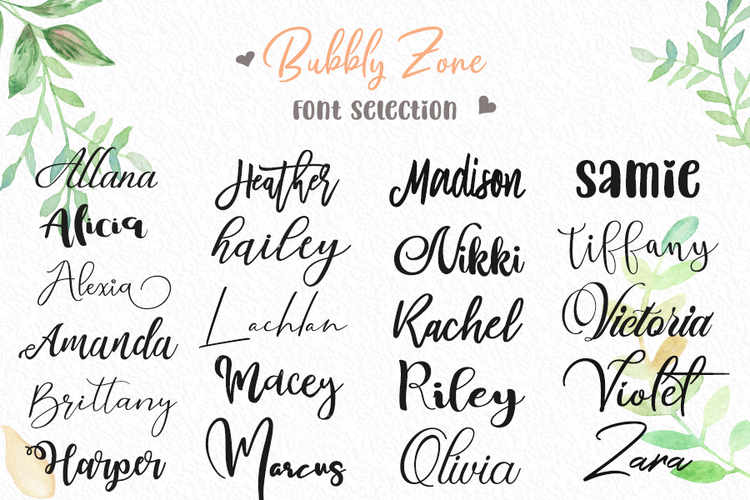 Personalised Bridal Name Kraft Box - Box ONLY