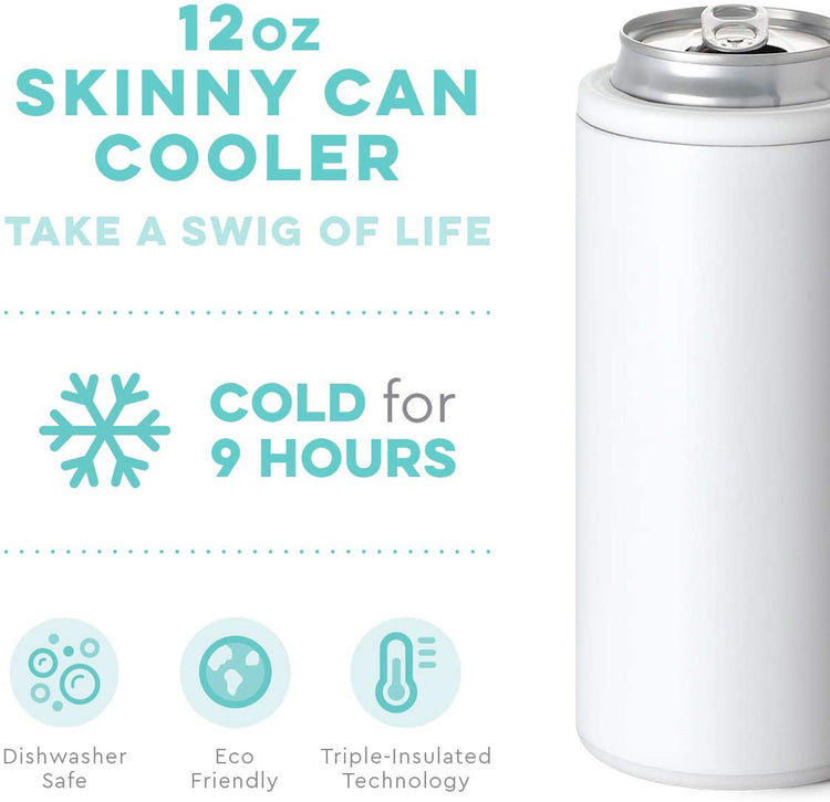Personalised Honeymoonin Slim Can Cooler