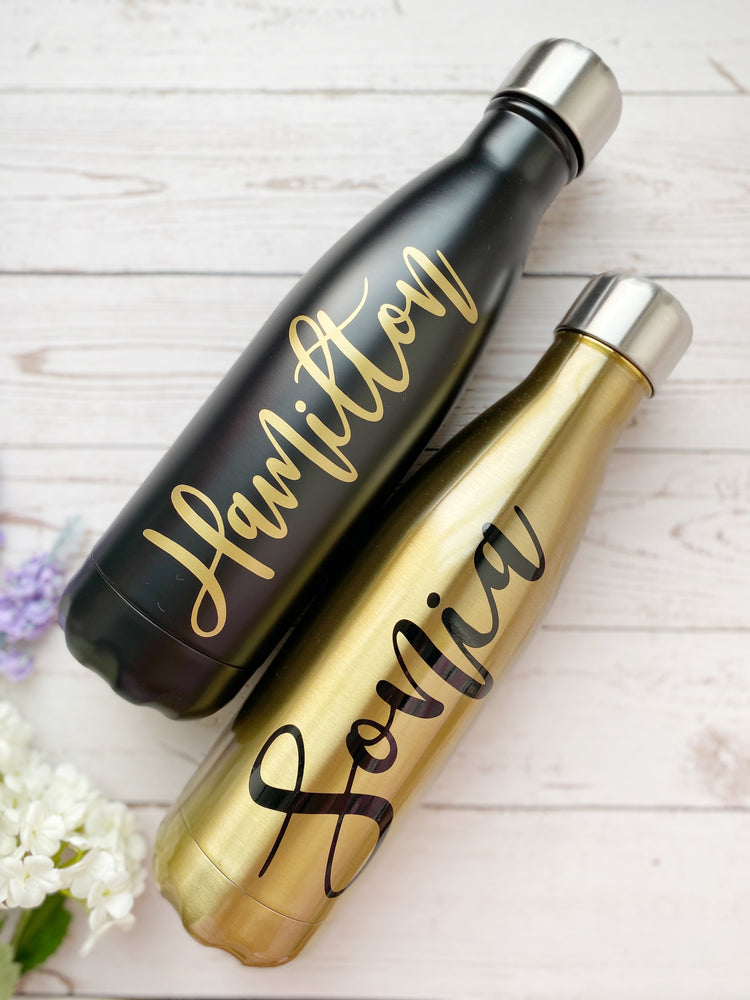 Personalised Insulated Drink Water Bottle 500ml