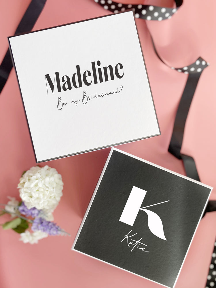 Personalised Bridal Gift Box - Square