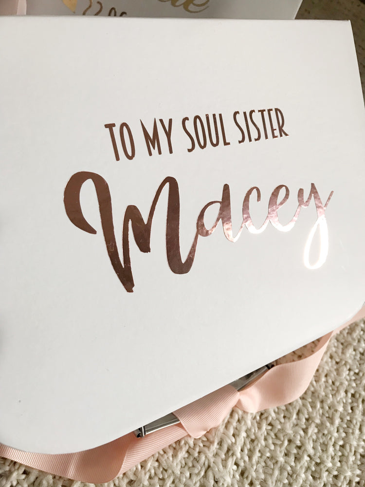 Personalised Bridal Suitcase Gift Box - Box Only
