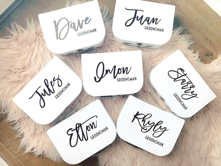 Personalised Bridal Suitcase Gift Box - Box Only