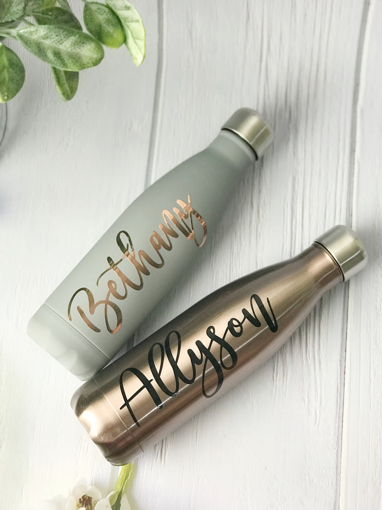 Personalised Insulated Drink Water Bottle 500ml