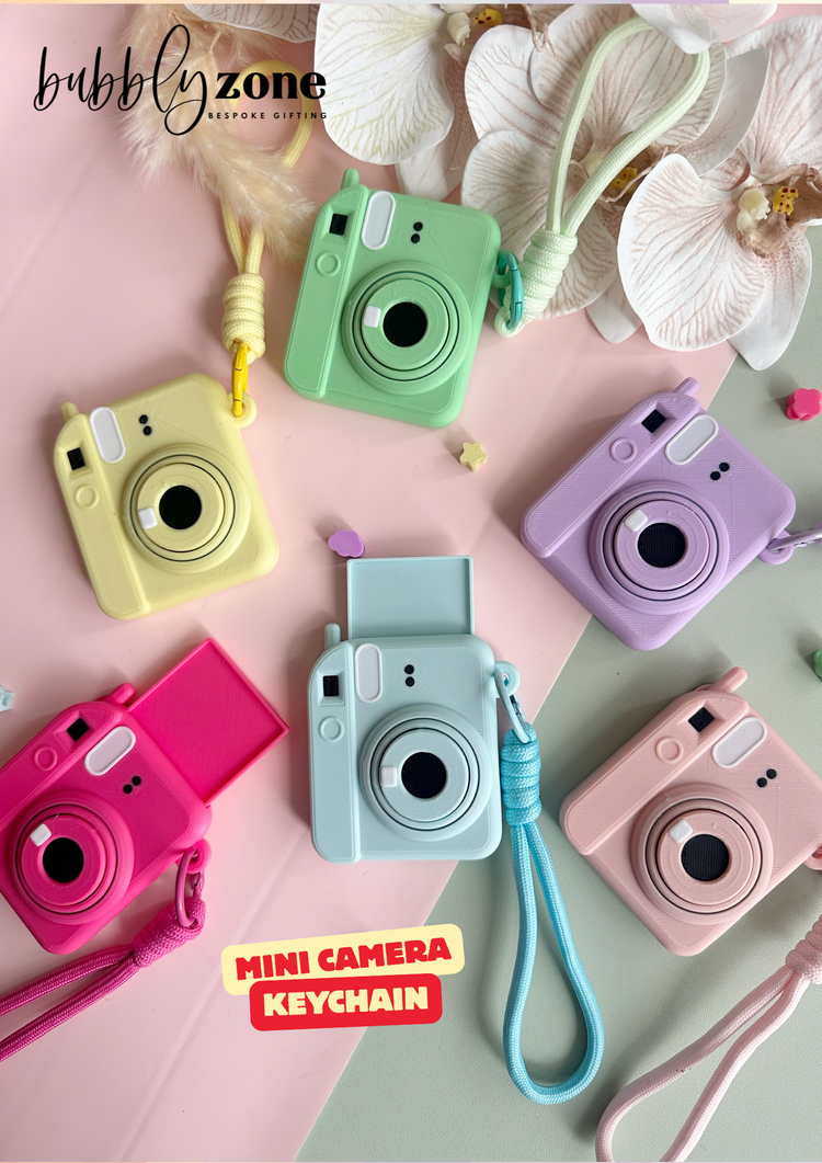 Mini Hiddem Photo Camera Fidget Keychain