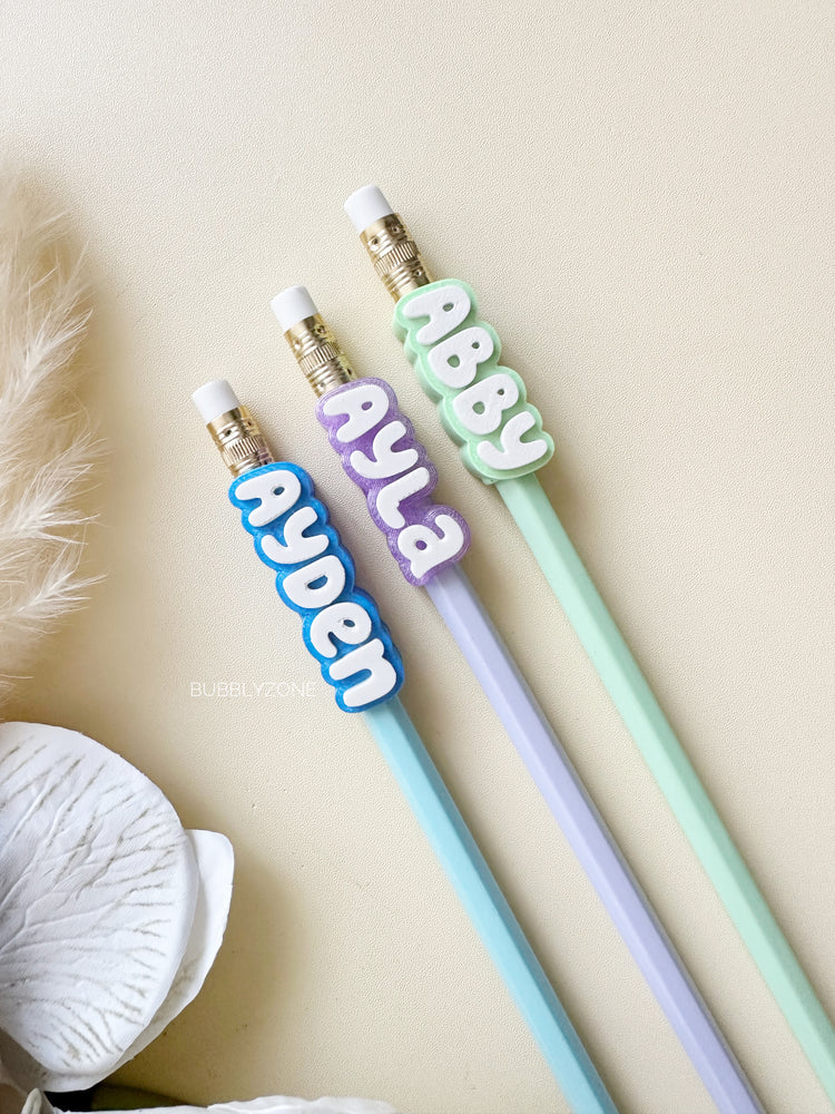 Custom 3d pencil topper ( pencil included)