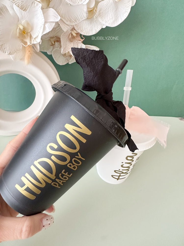 Personalized Flower Girl | Page Boy Cold Cups