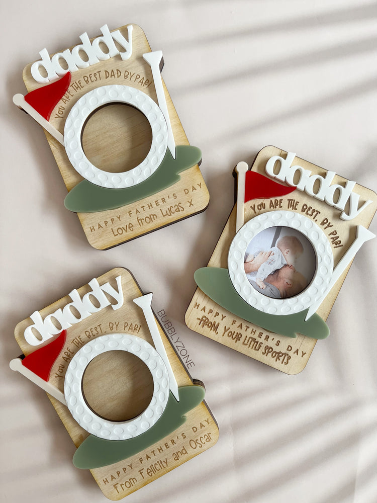 Personalised Fathers Day Photo Magnet- You are the best by Par