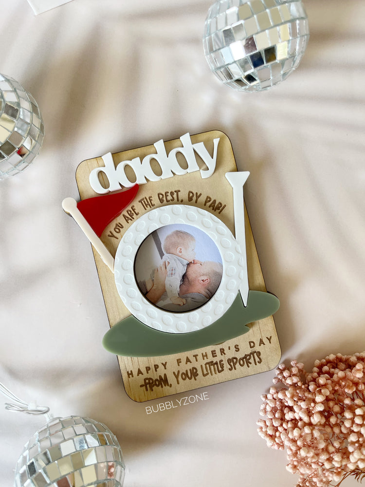 Personalised Fathers Day Photo Magnet- You are the best by Par