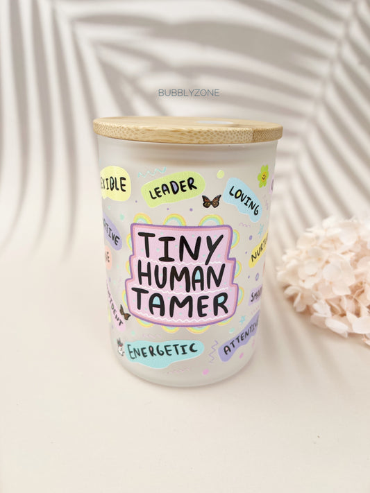 Tiny Human Tamer 17oz Handle Frosted Mug