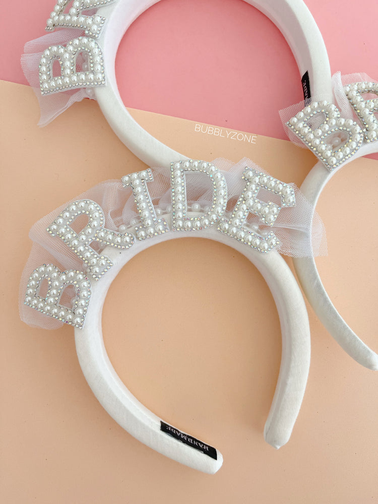 Pearl Bridal Tiara Headpiece
