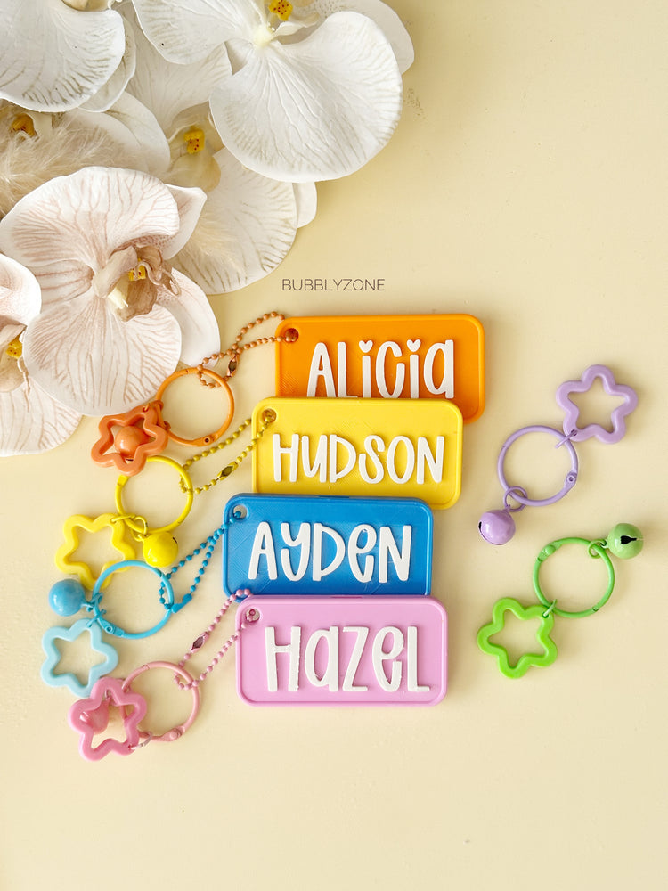 Custom Whistle Name Tags