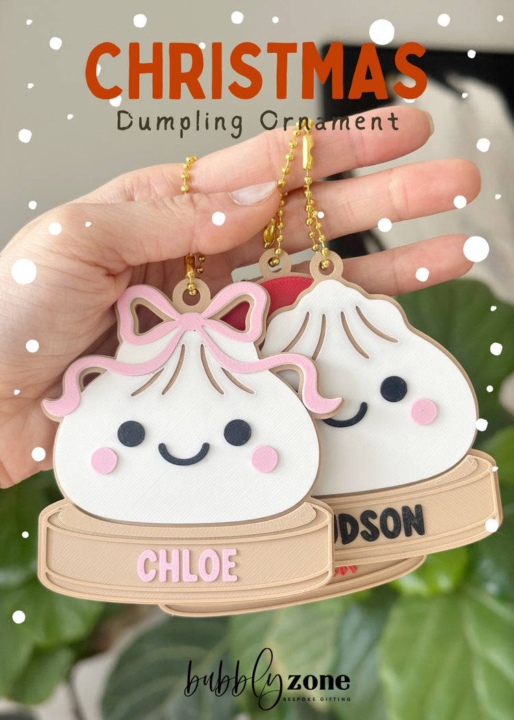 Personalised Christmas Dumpling Ornament