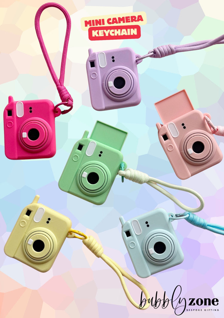 Mini Hiddem Photo Camera Fidget Keychain