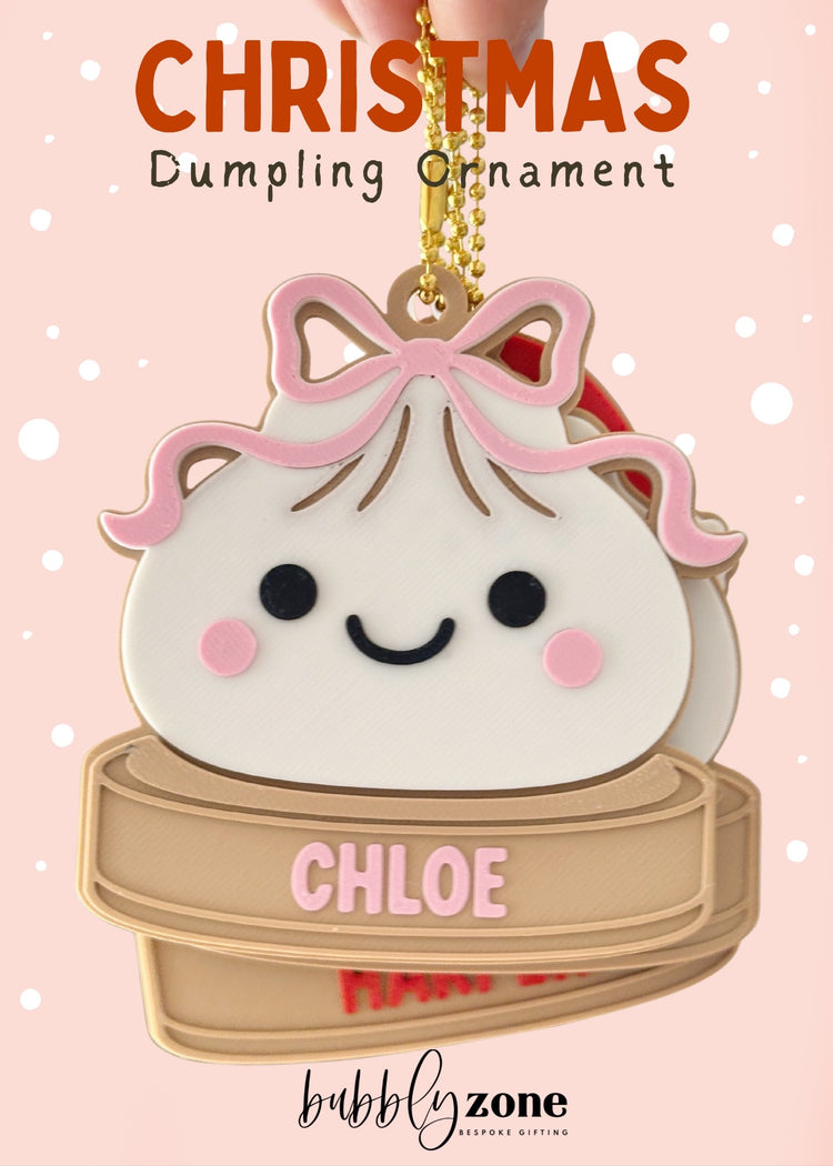 Personalised Christmas Dumpling Ornament