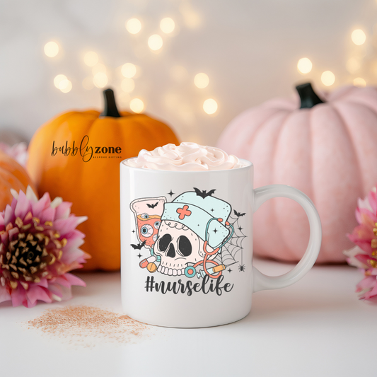 Halloween Nurse Life UV DTF Sticker