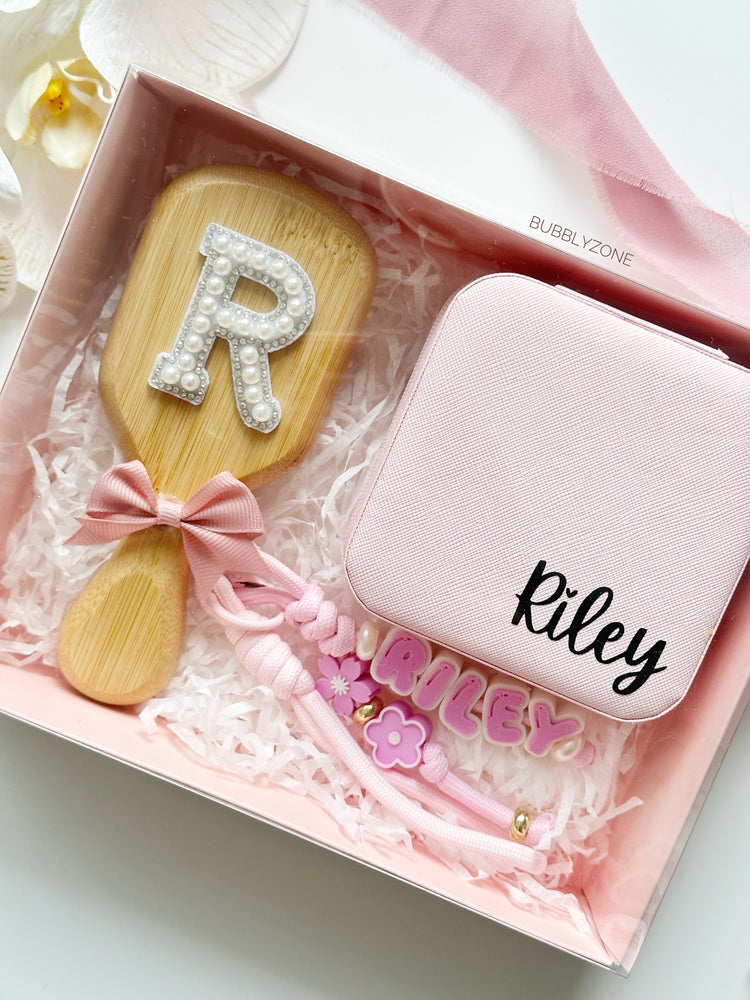 Personalized Flower Girl & Bridesmaid Gift Box