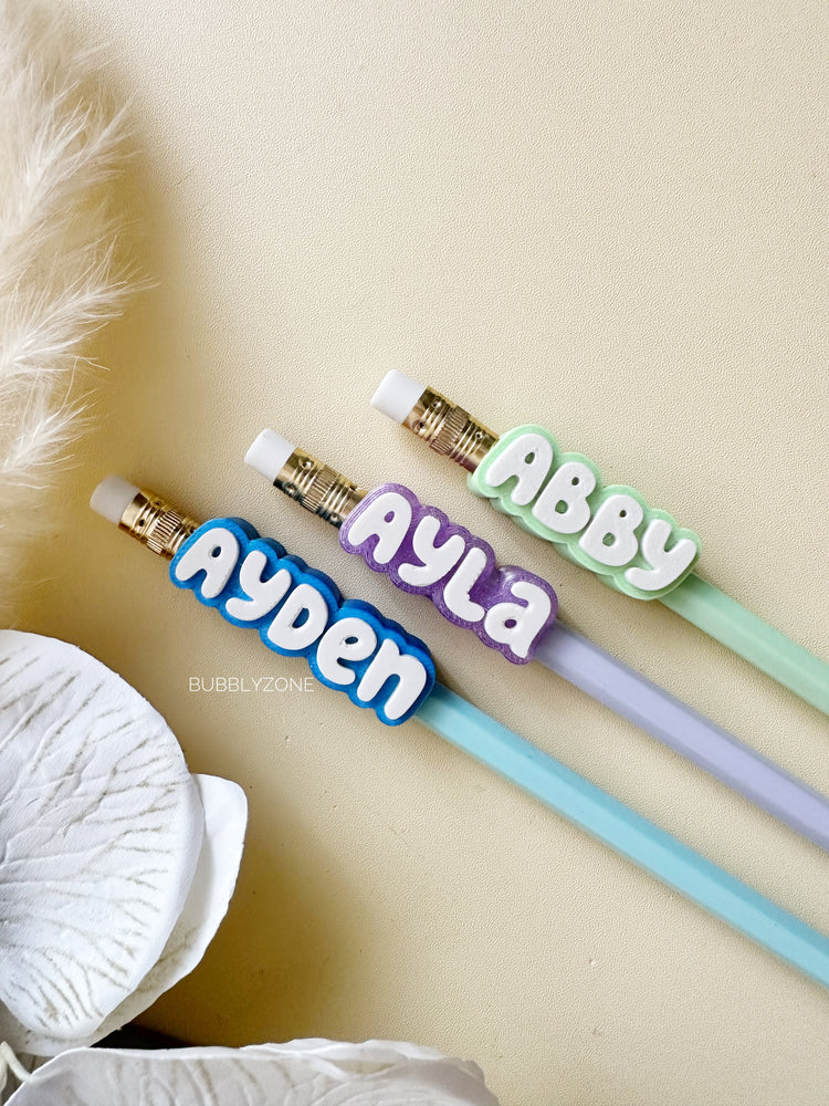Custom 3d pencil topper ( pencil included)