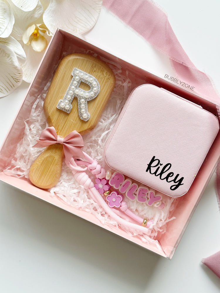 Personalized Flower Girl & Bridesmaid Gift Box