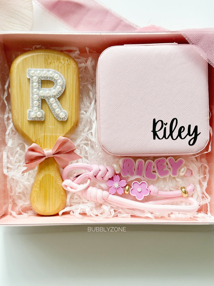Personalized Flower Girl & Bridesmaid Gift Box