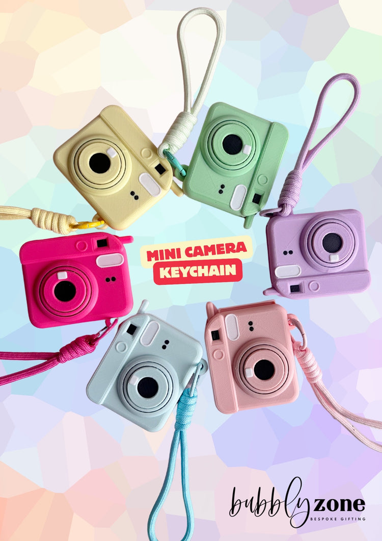 Mini Hiddem Photo Camera Fidget Keychain