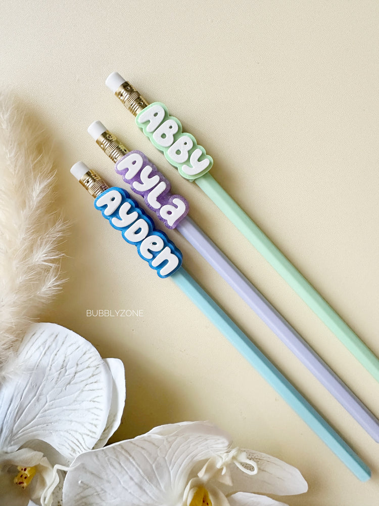 Custom 3d pencil topper ( pencil included)