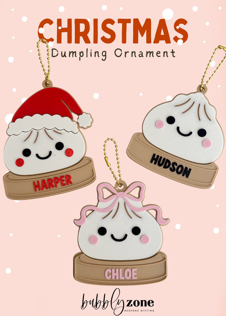 Personalised Christmas Dumpling Ornament