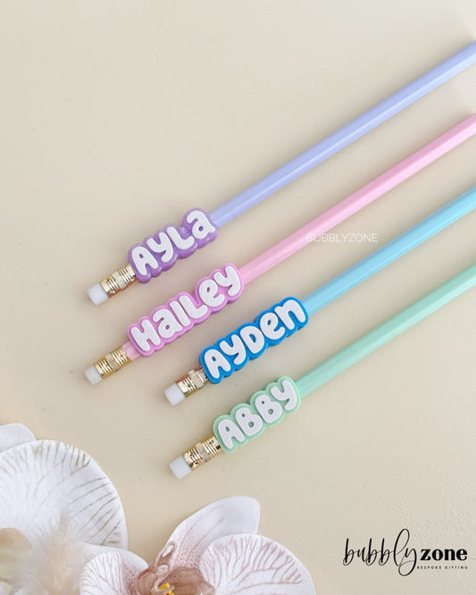 Custom 3d pencil topper ( pencil included)