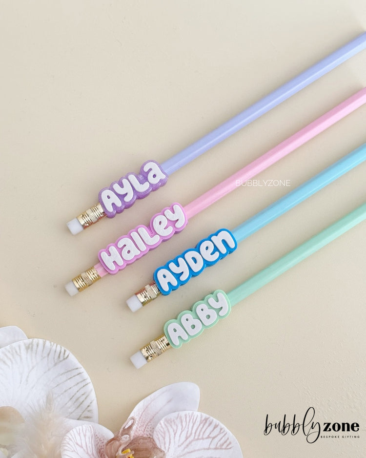 Custom 3d pencil topper ( pencil included)