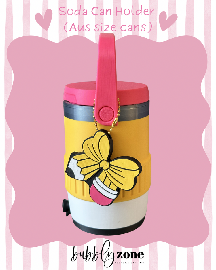 Mini Cooler Soda Can Holder- Teacher Edition