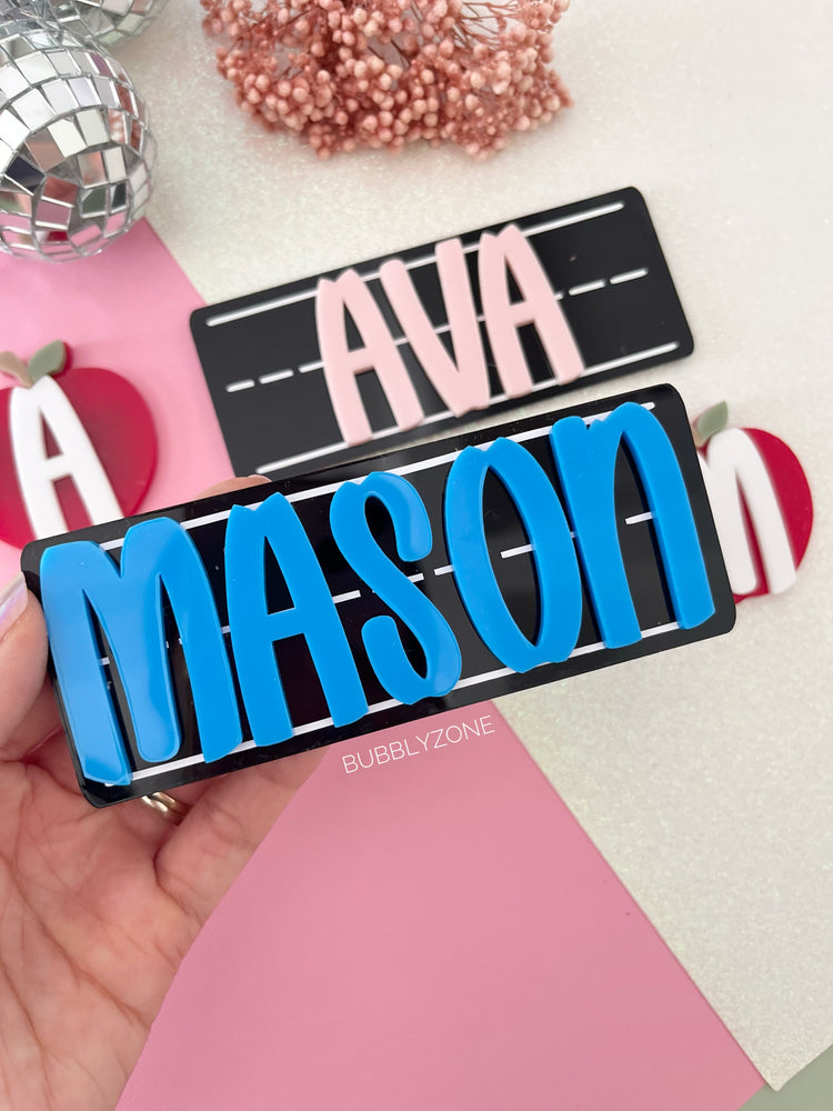 Personalised First and Last Day Of School Board (Interchangeable Sign)