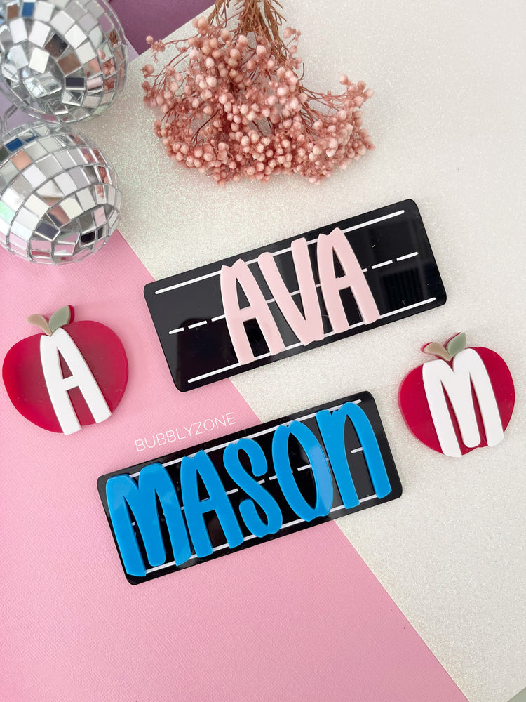 Personalised First and Last Day Of School Board (Interchangeable Sign)