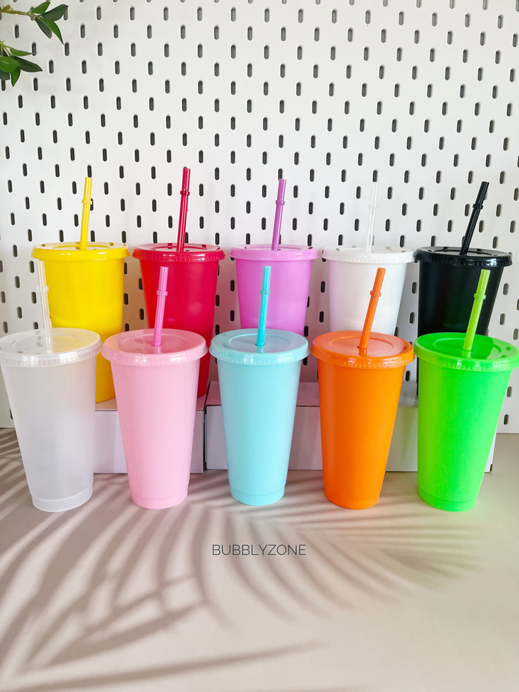 24oz Solid Color Cold Cup