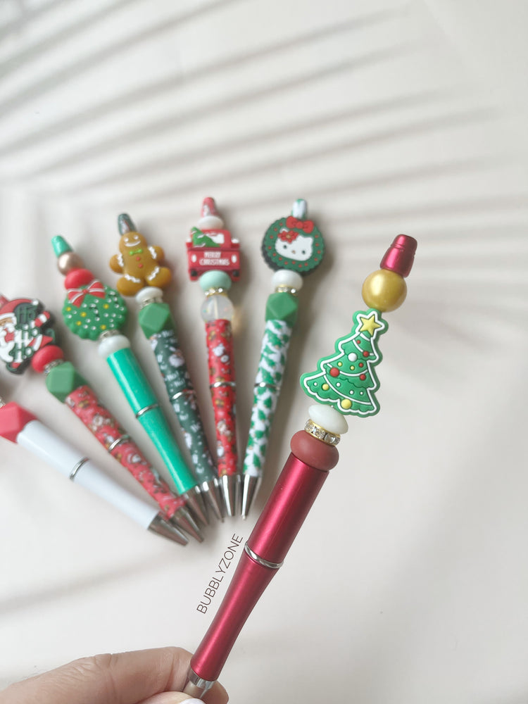 Christmas Beaded Pen