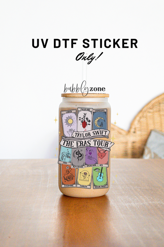 Taylor Swifts Eras Tour UV DTF Sticker