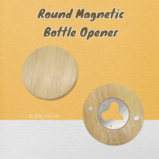 Round Magnetic Bottle Opener