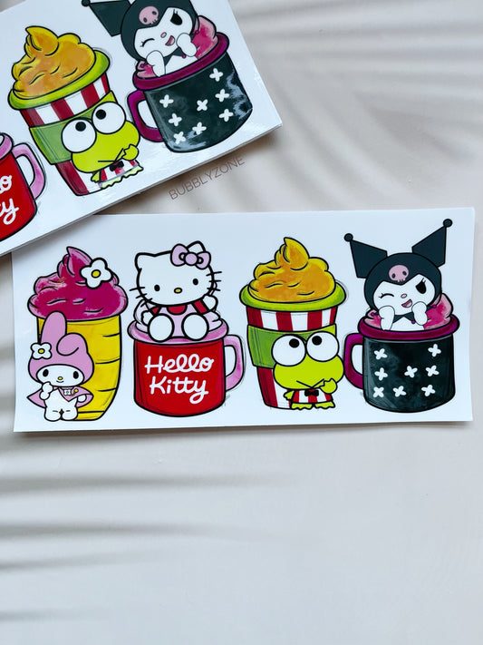 Hello Kitty & Friends UV DTF Wrap