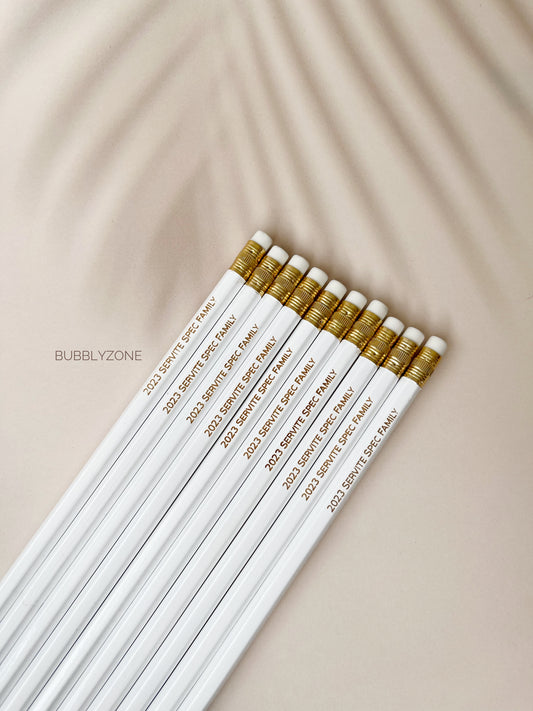 Personalised Laser Engraved Pencils