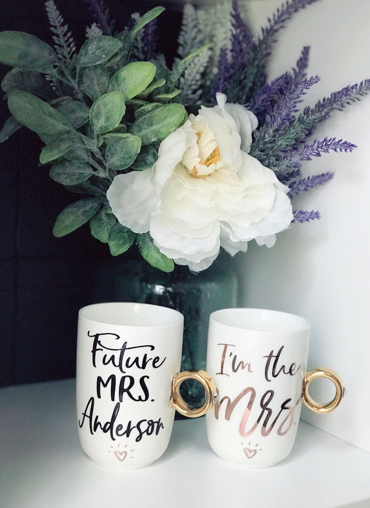 Personalised Wedding/ Engagement Ring Cup