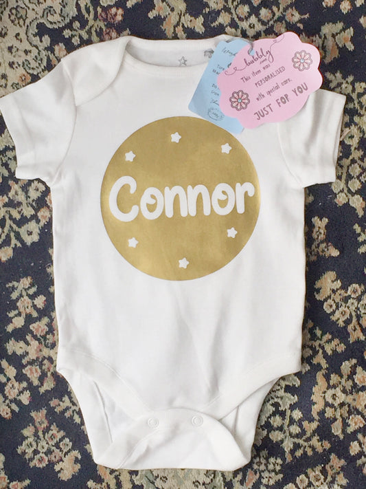 Personalised Baby Bodysuit