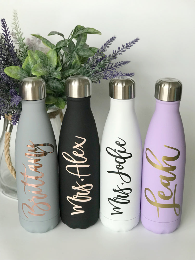 Personalised Insulated Drink Water Bottle 500ml