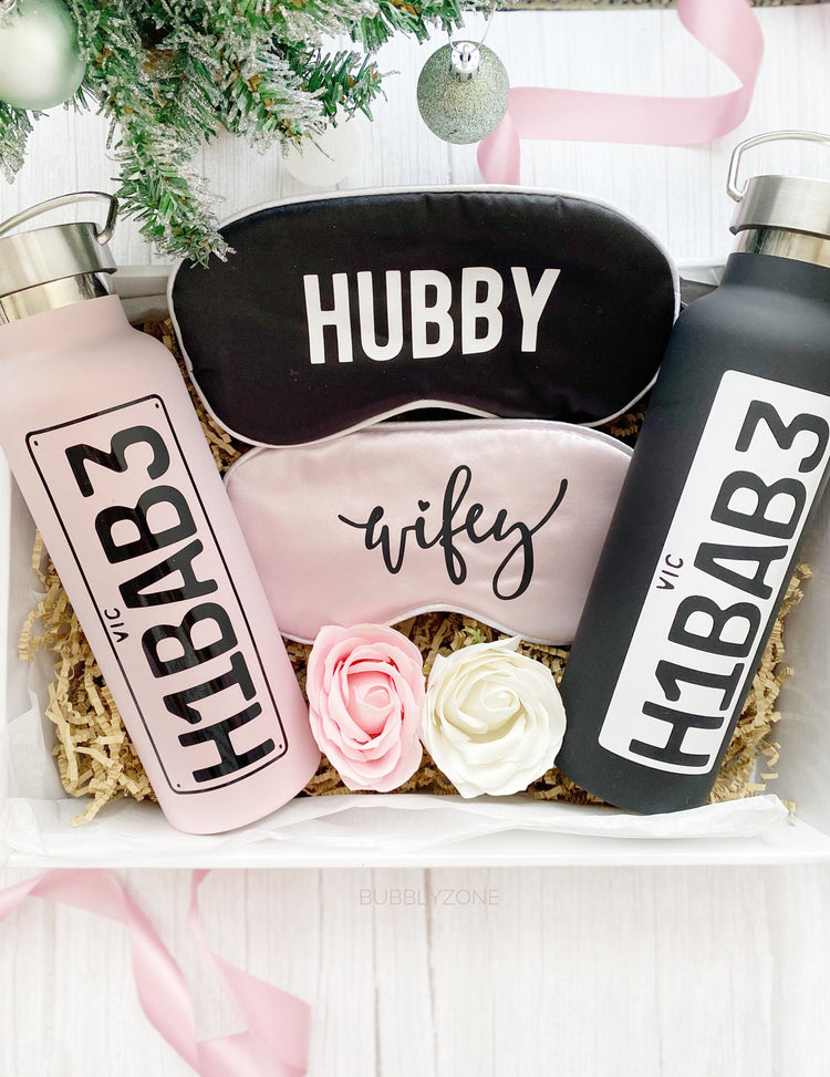 Personalised Couple Christmas Gift Hamper