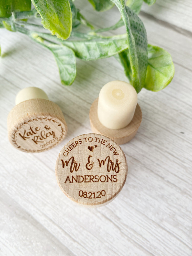 Personalised Wine Bottle Stopper